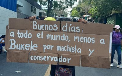 El Salvador: Feministas denuncian que régimen de Bukele desmantela sus derechos y la institucionalidad