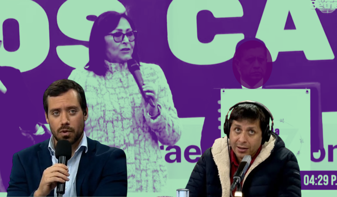 Congresista antiderechos, periodistas y el Movimiento Misionero Mundial en acto a favor de Israel